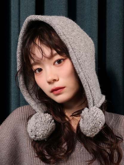 【Coming soon...】ポンポンニットキャップ( 10月上旬~10月中旬発送予定)