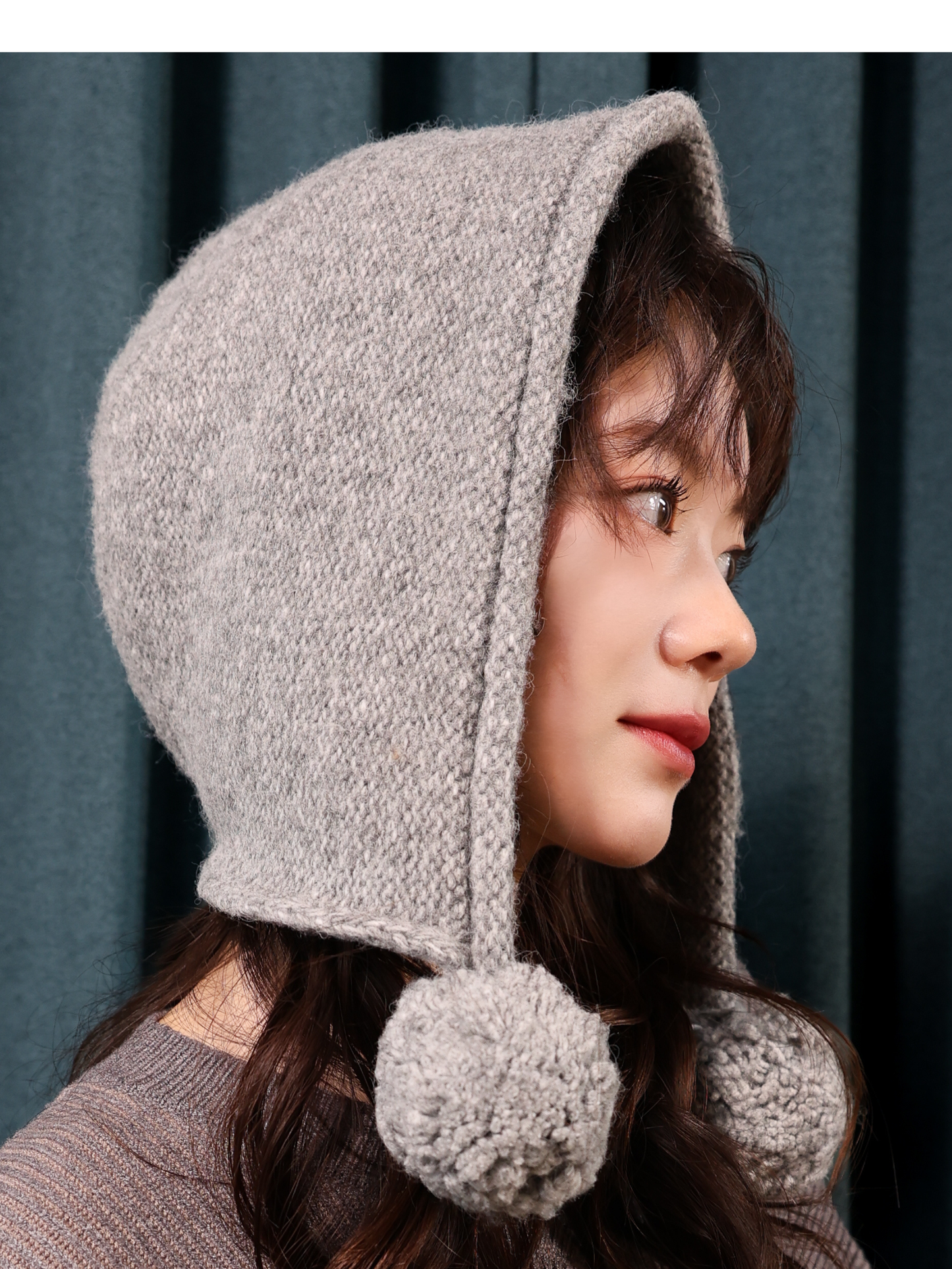 【Coming soon...】ポンポンニットキャップ( 10月上旬~10月中旬発送予定)
