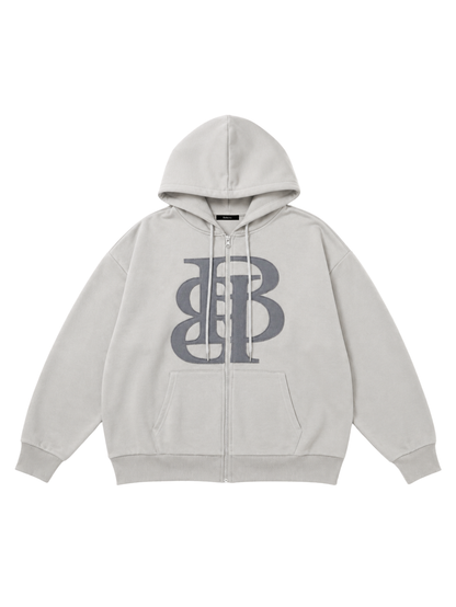【Coming soon...】BBロゴジップパーカー( 11月上旬~11月中旬発送予定)