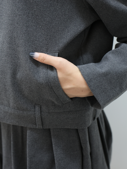 【Coming soon...】〈Classic Line〉スエードショートジャケット(1〜3営業日程度で発送予定)