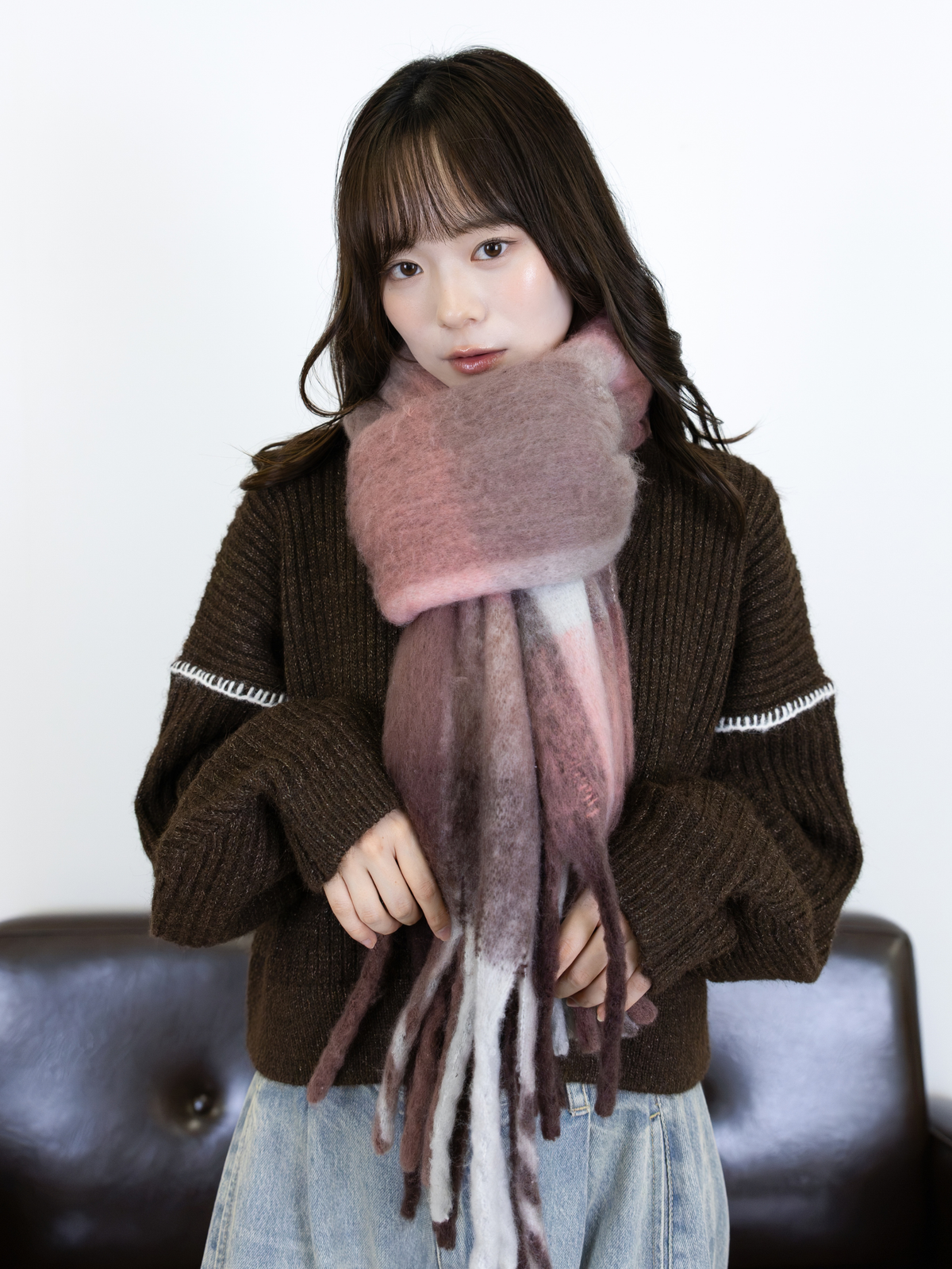 【Coming soon...】チェックマフラー(11月中旬〜11月下旬発送予定)