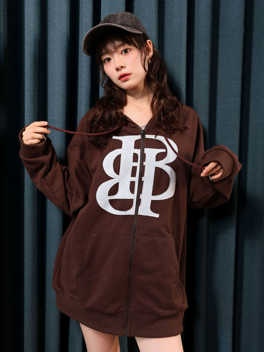 【Coming soon...】BBロゴジップパーカー( 11月上旬~11月中旬発送予定)