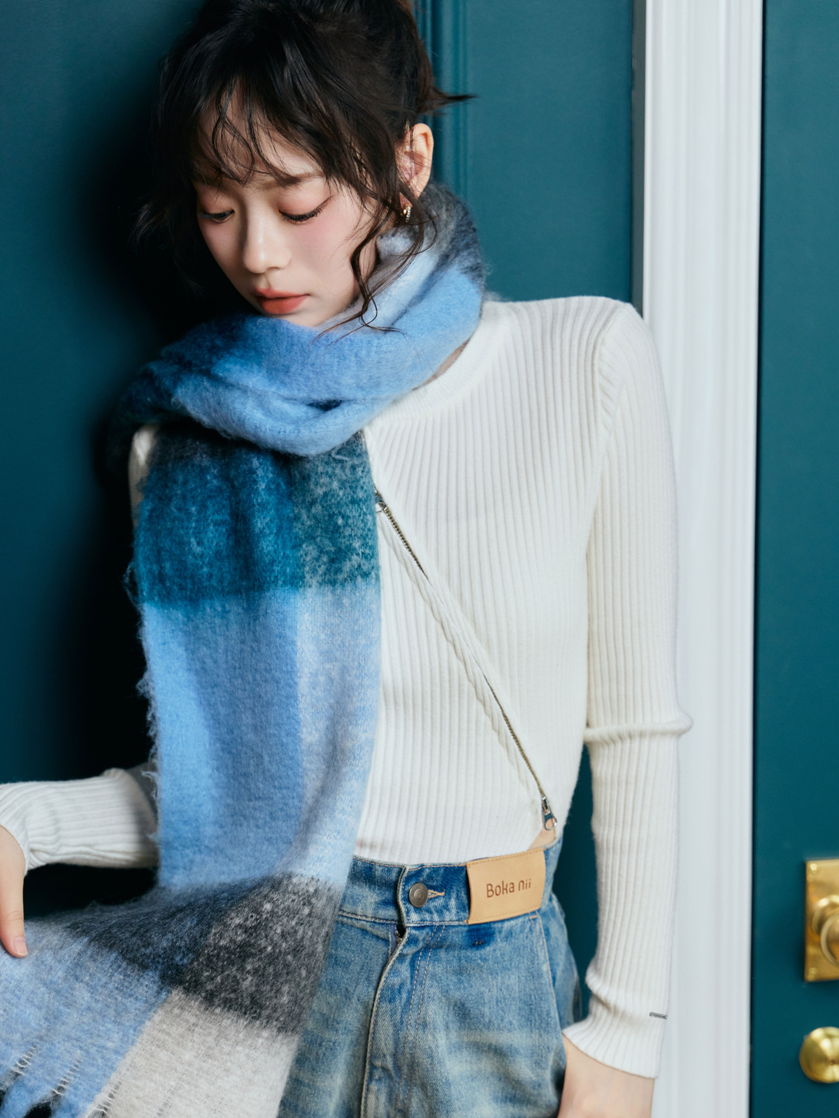 【Coming soon...】チェックマフラー(11月中旬〜11月下旬発送予定)