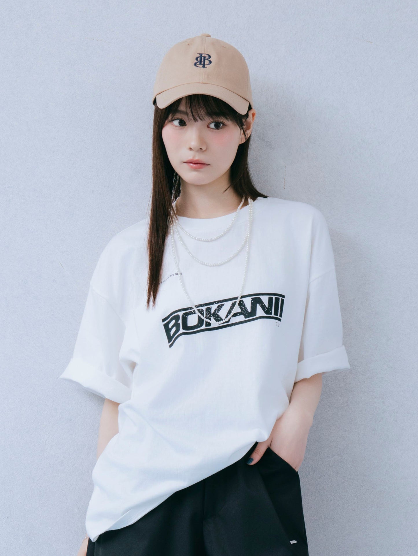 かたむきロゴTEE(7月下旬〜8月上旬発送予定)