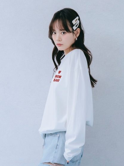 アップリケロンTEE(6月下旬~7月上旬発送予定,Blackは7月下旬~8月上旬発送予定)