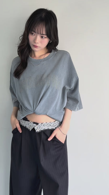 【Coming soon...】ヴィンテージスタッズオーバーTEE（1〜3営業日程度で発送予定）※サイズによって価格が異なります